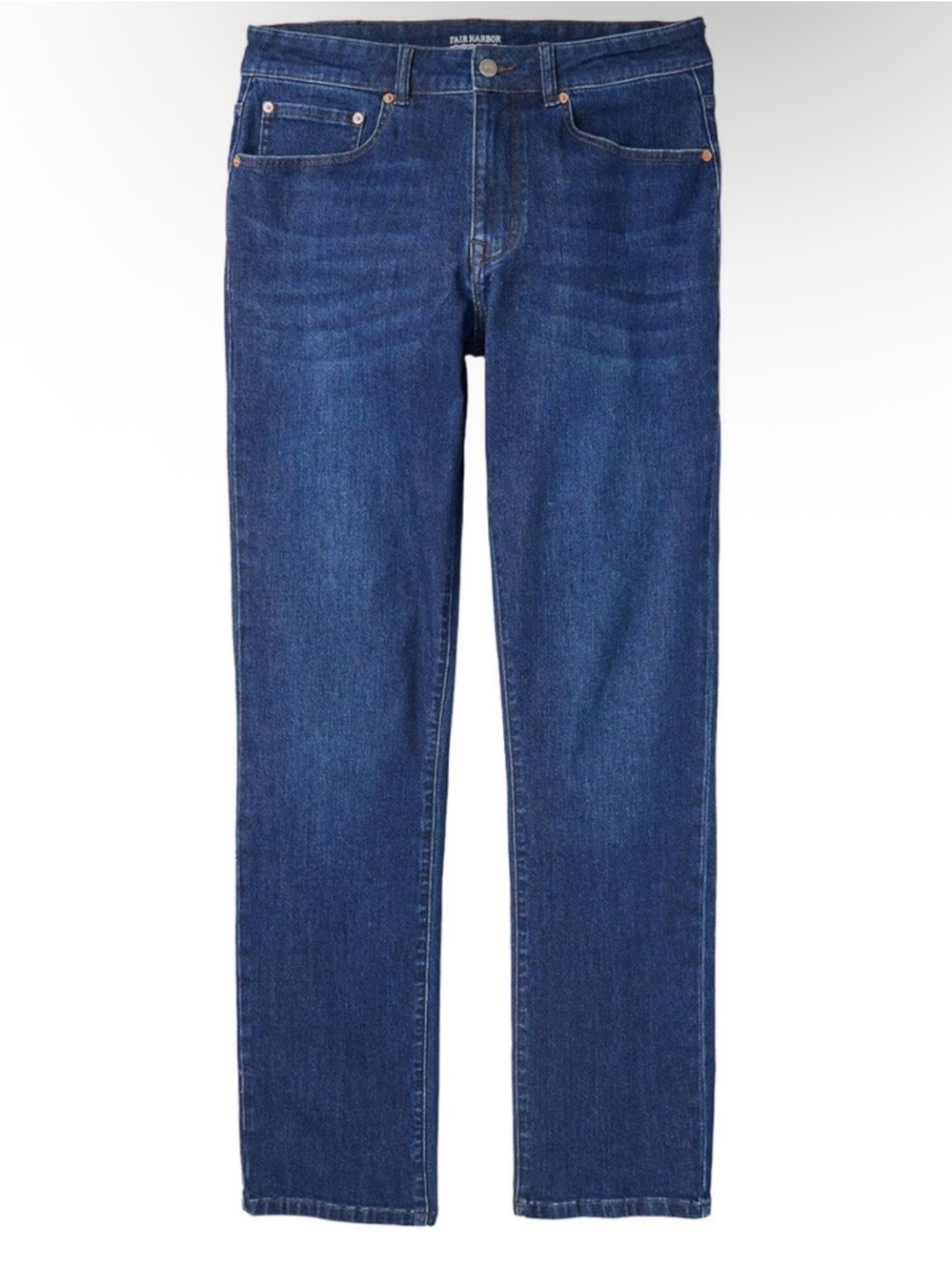 Fair Harbor Ultra Stretch Driftwood Denim Mens Straight Fit 34x30